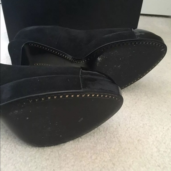 Chanel heels size 39.5 suede - Picture 5 of 6